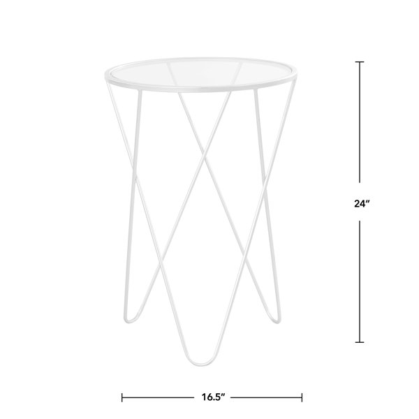 Mercer41 Heintz Hairpin End Table & Reviews Wayfair